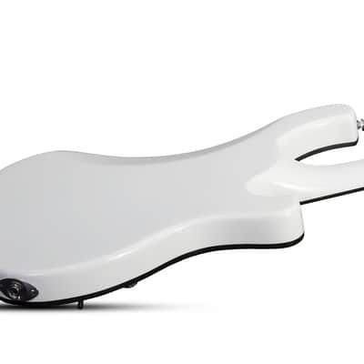 Schecter Stargazer-6 Electric Guitar. Left Handed Gloss White image 10