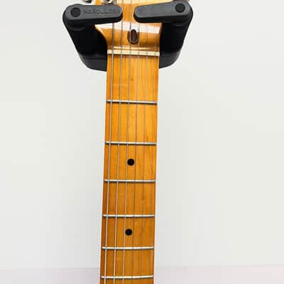 Used 2021 Squier Classic Vibe '50's Strat Stratocaster Electric Guitar Maple Fingerboard Fiesta Red image 4