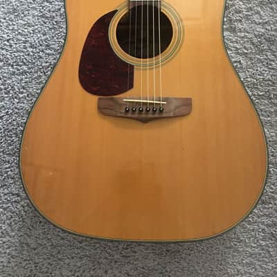 Fender San Miguel California Series Natural Lefty Left-Handed Acoustic Guitar image 2