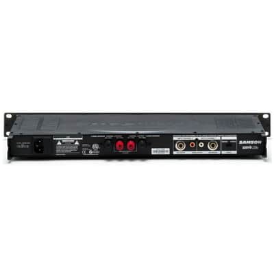 SAMSON SERVO 120A Rackmount 2 Space Studio Monitor Power Amplifier image 2