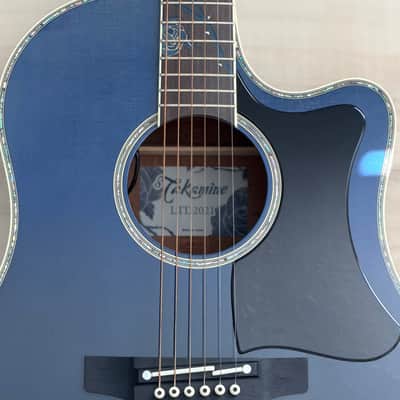 Takamine LTD2021 (Blue Rose) - Charcoal Blue Gradation image 1