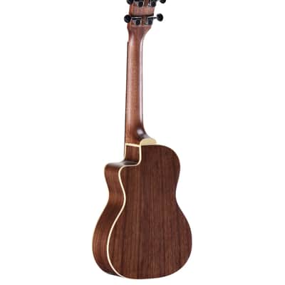 Alvarez AU70CCE Artist Concert Cutaway Acoustic-Electric Ukulele (Natural Satin) image 3