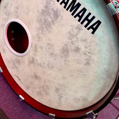 Yamaha Yamaha Birch Custom Absolute Drum Kit Wine Red - Wine Red imagen 15