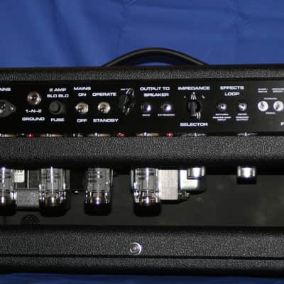 Marsh FSX-50 Overlord Supreme 2014 Black Head Amp D-Style 50Watt image 2