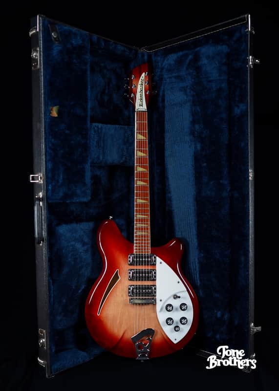 MINT, 7.9LB! 1993 Rickenbacker 370 Fireglo image 1
