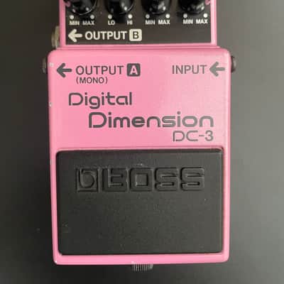 Boss DC-3 Digital Dimension (Blue Label) 1988 - 1989 - Pink