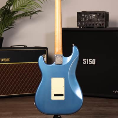 2019 Schecter USA Custom Shop Traditional Wembley-II Lake Placid Blue HSS image 3