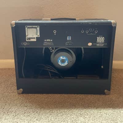 Fender Roc Pro 1000 2-Channel 100-Watt 1x12" Hybrid Guitar Combo 1996 - 2000 - Black image 2