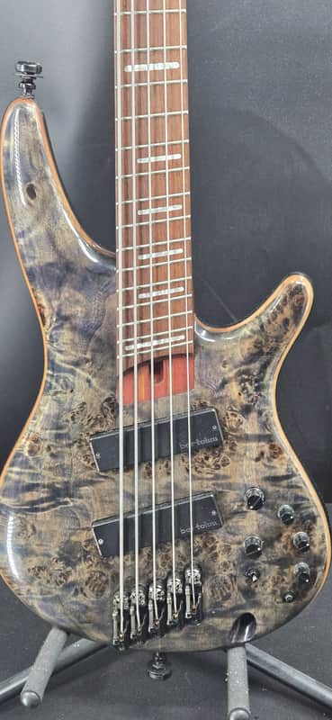 Ibanez SRMS805 Multi-scale 5-string Bass Guitar - Deep Twilight image 1