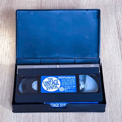 Roland VHS Cassette Tape "The Vintage Synth" Japan image 2