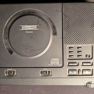 Marantz  Supercope PSD220 Performing Arts Portable CD Player 90's image 2