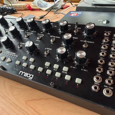 Moog Mother-32 Tabletop / Eurorack Semi-Modular Synthesizer 2015 - Present Black image 1
