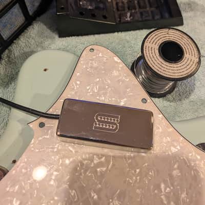 Seymour Duncan SM-1n Vintage Mini Humbucker Neck Pickup 2010s - Chrome image 1