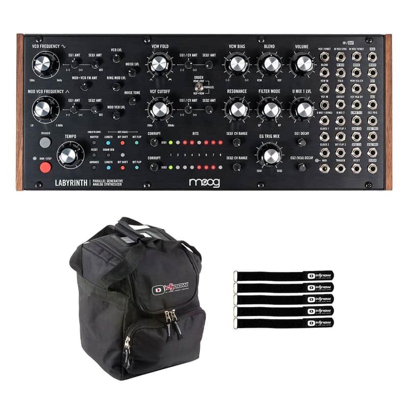 Moog Labyrinth Parallel Generative Analog Synthesizer with Bag Package image 1