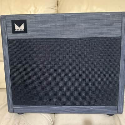 Morgan Custom Shop AC40 Deluxe 40w 1x12 Guitar Combo 2019 FLIGHTCASED - Twilight image 4
