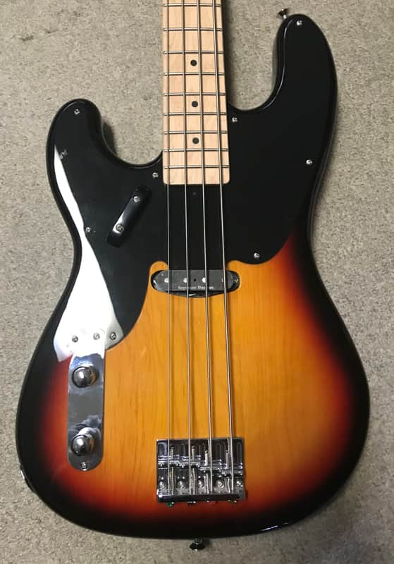 Harley Benton PB-50 Left-Handed 2018 3-Color Sunburst image 1