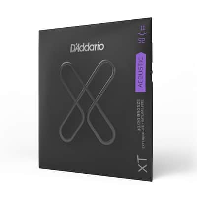 D'Addario XT Acoustic 80/20 Bronze Custom Light 11-52 image 2