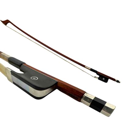 H.R. PFRETZSCHNER French Bass Bow Silver Mounted image 2