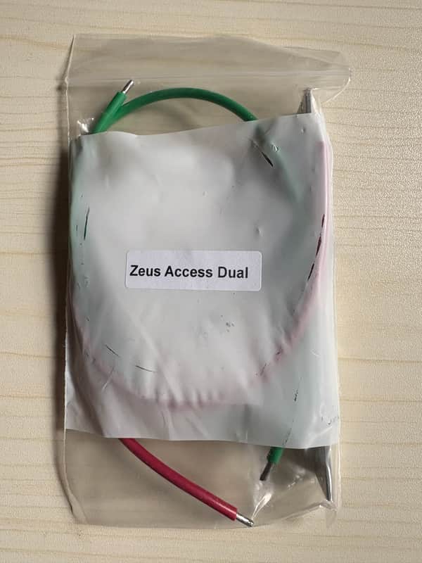 Tiptop Audio Zeus Access Dual Miniature Front Panel Power Switches 2010s - Silver image 1