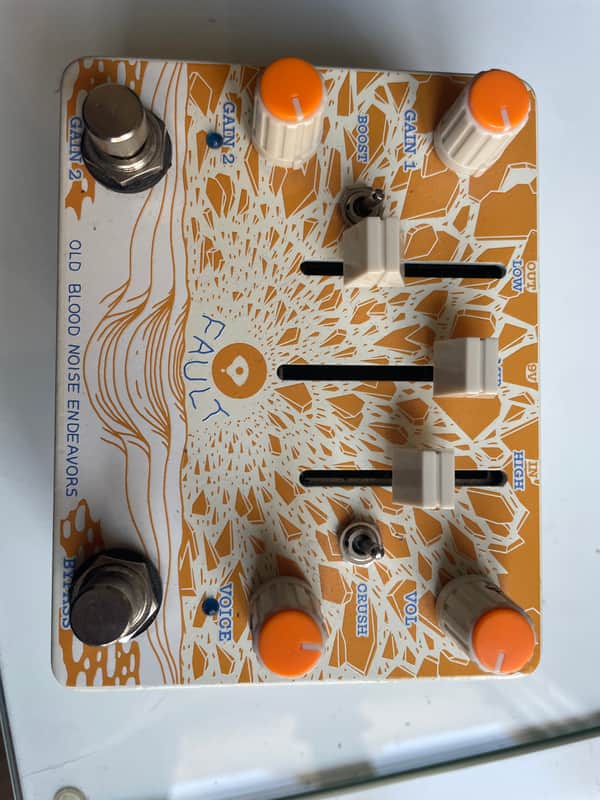 Old Blood Noise Endeavors Fault Overdrive / Distortion V2 2020 - Present - Graphic image 1