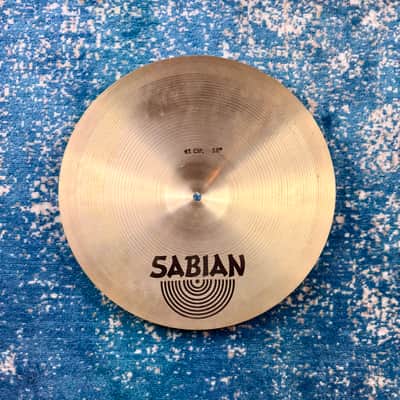 INCREDIBLY CLEAN 1980s 16” Sabian MEDIUM THIN Crash 1075g image 6