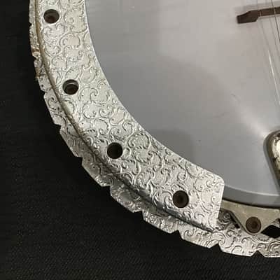 Framus TEXAN 5 STRING BANJO Vintage - BROWN/ SILVER image 4