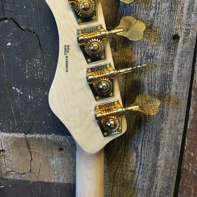 **USED** Bass Mods KQ4 P Bass - Candy Apple Orange image 3
