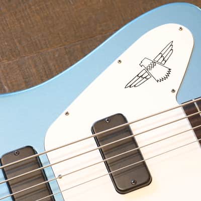 2012 Gibson Non-Reverse Thunderbird 4-String Bass Pelham Blue + COA OHSC image 7