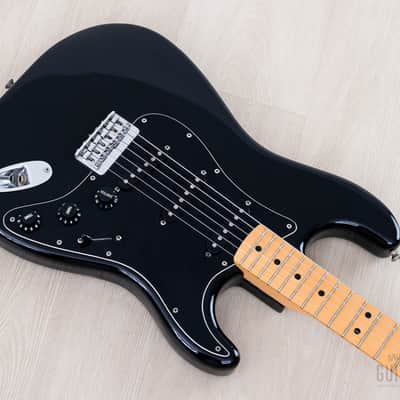 1979 Fender Stratocaster Hardtail Vintage Electric Guitar Black w/ Case image 8