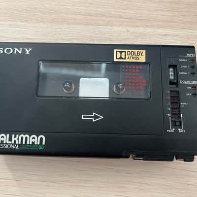 Sony WM-D6 Professional Walkman Portable Cassette Recorder 1984 - 1994 - Black image 1