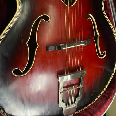 Huttl Archtop Sunburst West German ! image 3