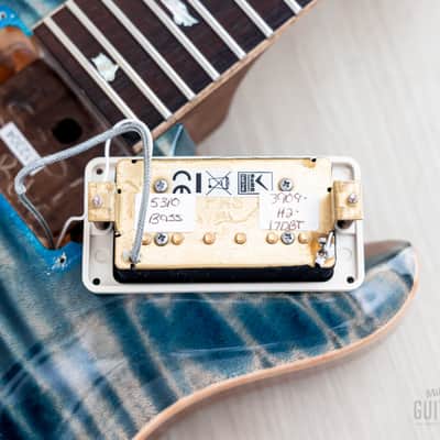 2014 Paul Reed Smith Private Stock #5201 Custom 24 Retro Model Faded Aquamarine w/ Case, Hangtags image 18