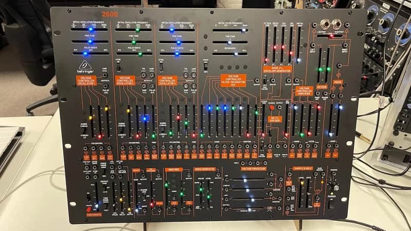 Behringer ARP 2600 Semi-Modular Analog Synthesizer ( 2020 ) +BONUS STAND ..with 3 VCOs and Multi-Mode VCF in 8U Rack-Mount Format image 1