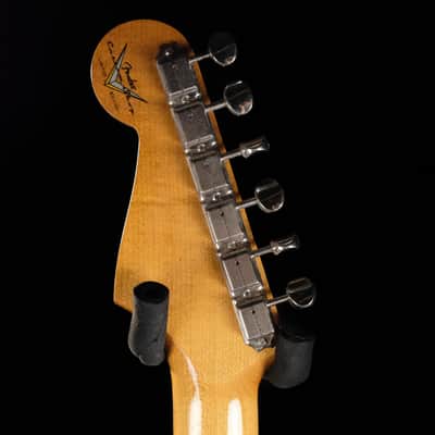 2024 Fender Custom Shop Limited Edition Roasted Pine Stratocaster DLX Closet Classic - Chocolate 3-Color Sunburst image 7