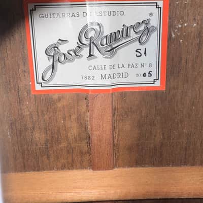 Jose Ramirez S1 1980-2000’s - Wood Guitar image 7