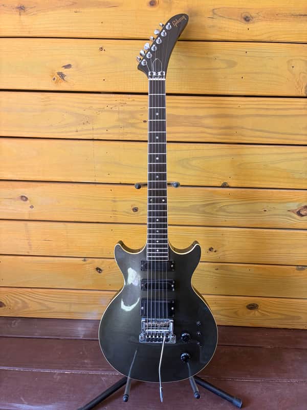 Gibson Les Paul DC XPL-400 (Pewter Metallic) - Chainsaw Case image 1
