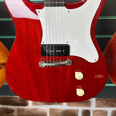 Epiphone USA Coronet Vintage Cherry 2022 Electric Guitar image 4