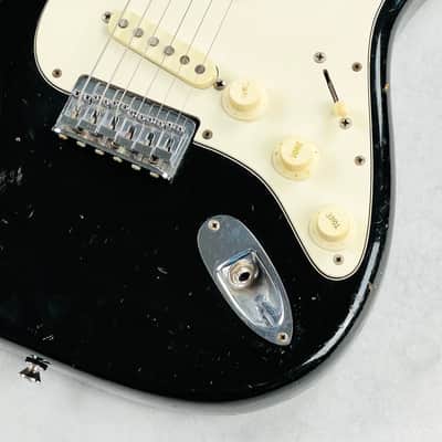 Fender Stratocaster Hardtail 1973 - Black image 5
