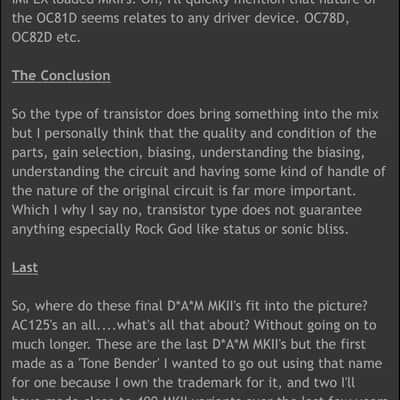 DAM Tonebender Pro MKII - IMPEX (ONLY 1 MADE!!) image 5