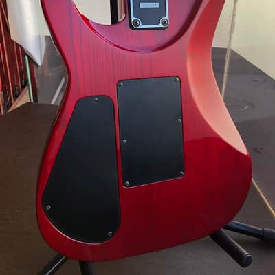 1991 MIJ Charvel SDK-080-SH, 24,75" Scale, Matching Headstock, Ash, Vintage Gig Bag image 11