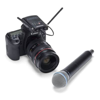 Samson Concert 88 Camera Frequency-Agile UHF Wireless Handheld Mic System - K Band (470–494 MHz)