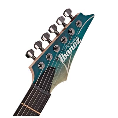 Ibanez Premium RG1121PB - Caribbean Islet Flat Finish w/Gig Bag (Display Model/Discounted) image 12