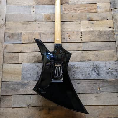 Jackson Kelly Pro XLR MIJ Reverse Headstock Black Guitar w/ EMG's image 9