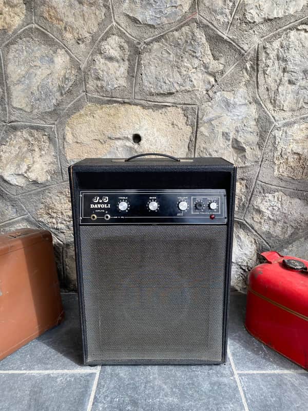 Vintage Davoli Krundaal J5 – 1960s Italian amplifier image 1