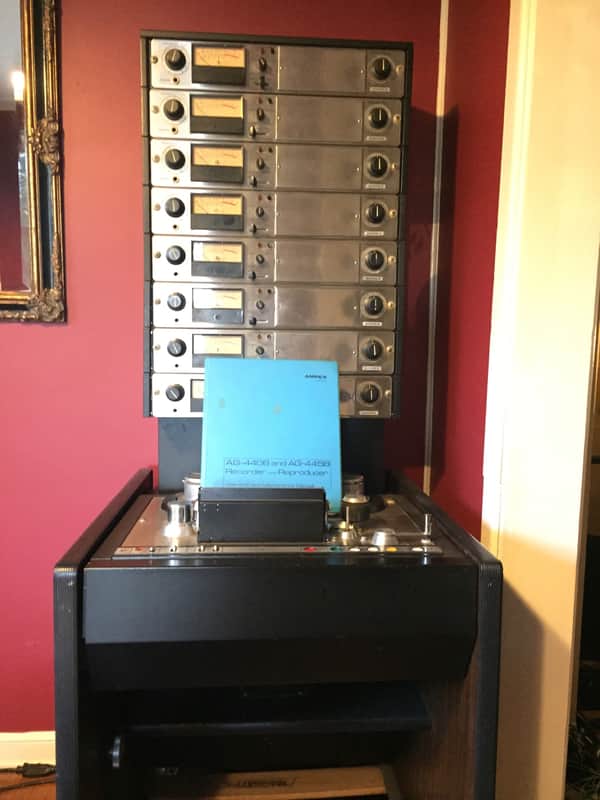 Ampex 440b 8 Track Reel To Reel Recorder 1969 image 1