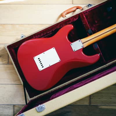 1988–1989 Fender Japan Stratocaster – MIJ / H-Serial / Candy Apple Red / Maple Neck / Hard Case image 5
