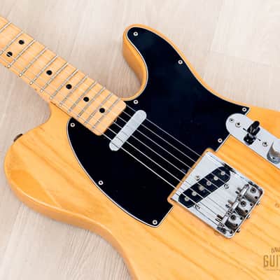 1977 Fender Telecaster Vintage Guitar Natural w/ Case image 7