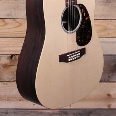 Martin DC-X2E Brazilian 12-String Acoustic/Electric Guitar Natural w/ Gigbag image 2