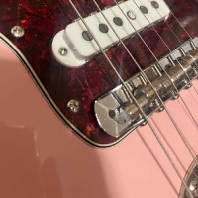 Squier FSR Classic Vibe '70s Jaguar 2021 - Shell Pink image 3