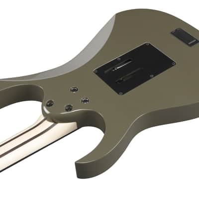 Ibanez RGR5130R-KM Prestige RGR Electric Guitar 6-String - Khaki Metallic + Case image 9